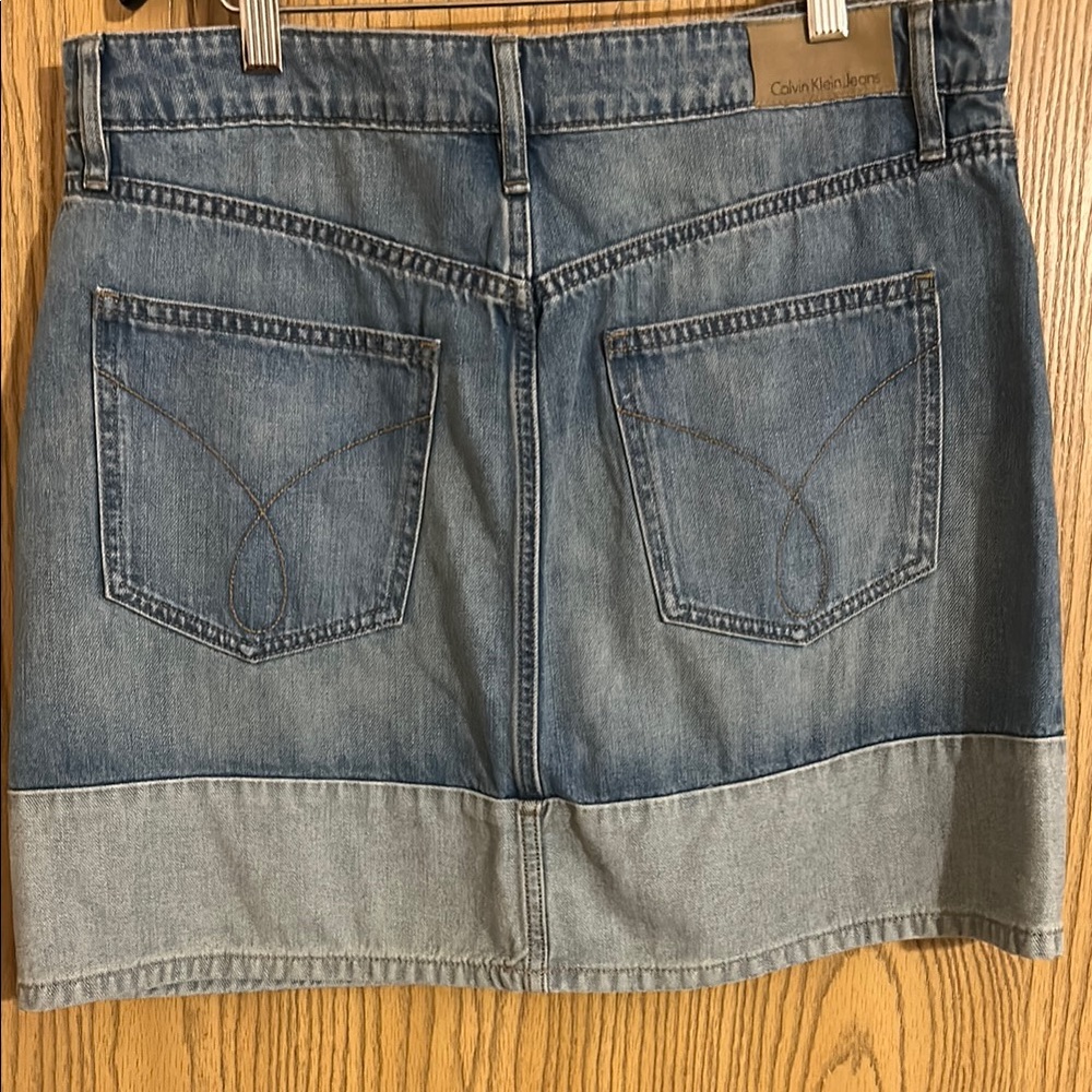 Calvin Klein Denim Skirt - Picture 2 of 3